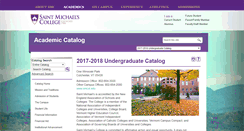 Desktop Screenshot of catalog.smcvt.edu